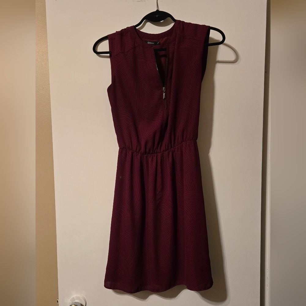 🎀Zip-Front Mini Dress - Picture 2 of 3